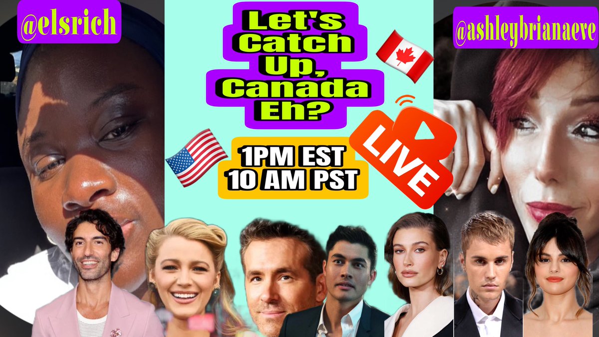 ElsrichTV's tweet image. Let’s discuss some of the new videos/evidence that dropped this weekend for Baldoni/Lively + Justin Hailey, Selena drama! Live chat open to the public to join. Link will be in the comments. See you there! ❤️ @ashleydeepdives
youtube.com/live/JC9jaEoZ3…