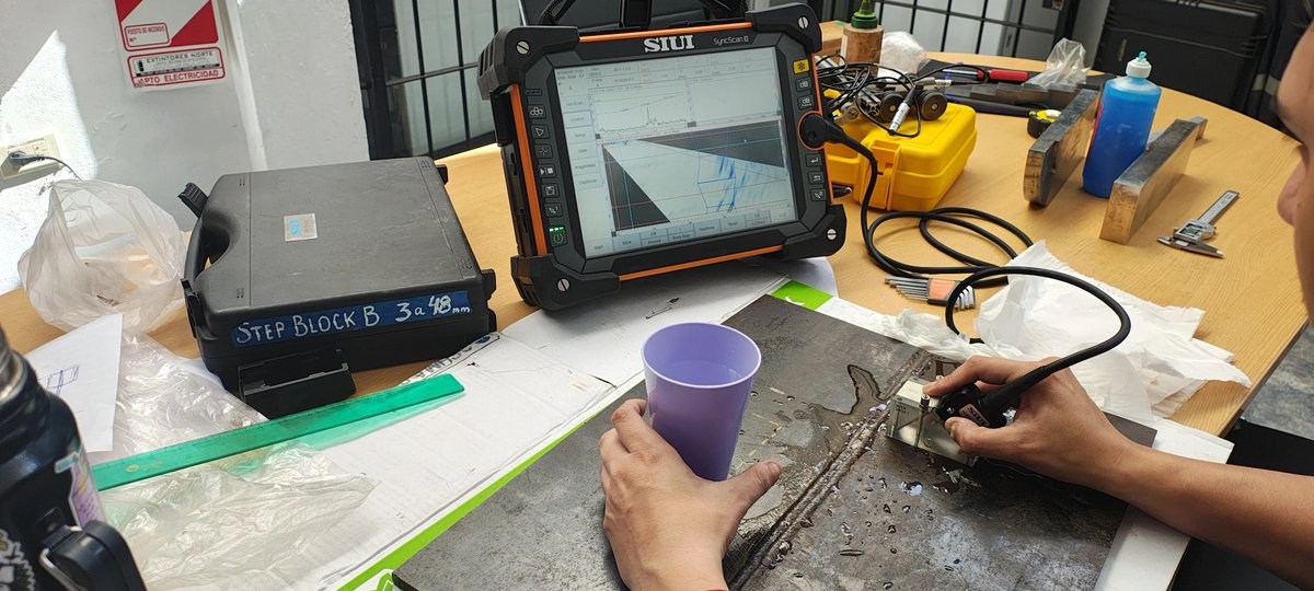 ndt_siui's tweet image. 📖Training day.

Equipment: #SyncScan 3 (SIUI)