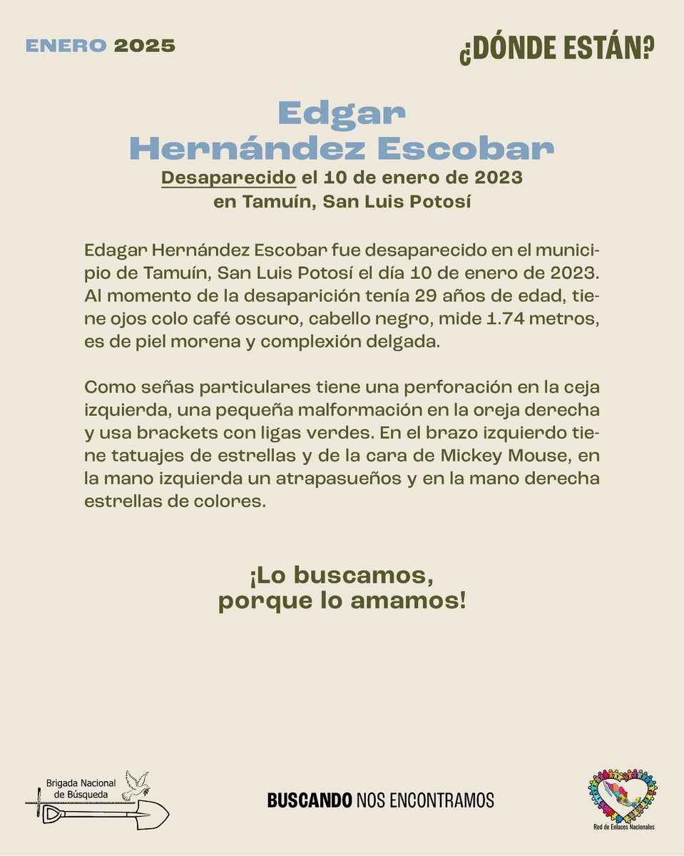 Brigada Buscándol@s tweet media