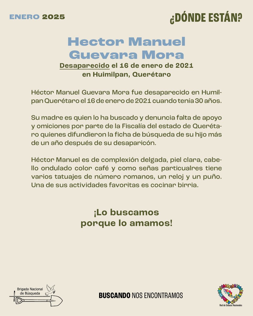 Brigada Buscándol@s tweet media