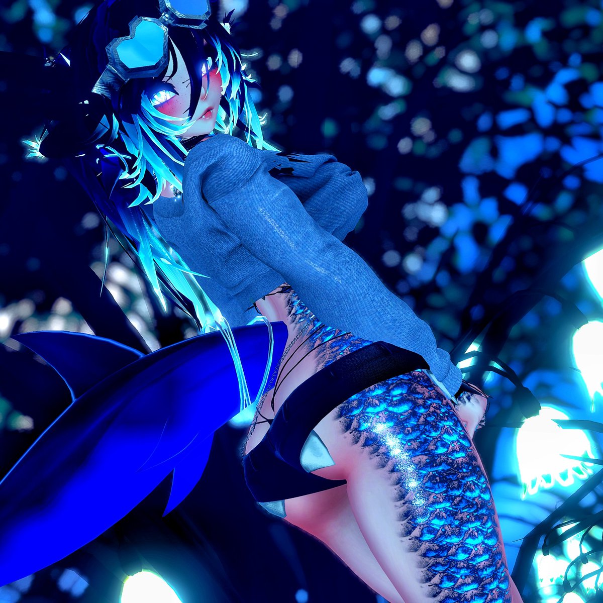 Nama 2.0, The Casual Axolotl-Catfish by <a href="/DippinAvatars/">DippinDotty’s Avatars ･ω･</a> 
Link in Bio ٭*

#VRChat #VRC #VRCAvatar