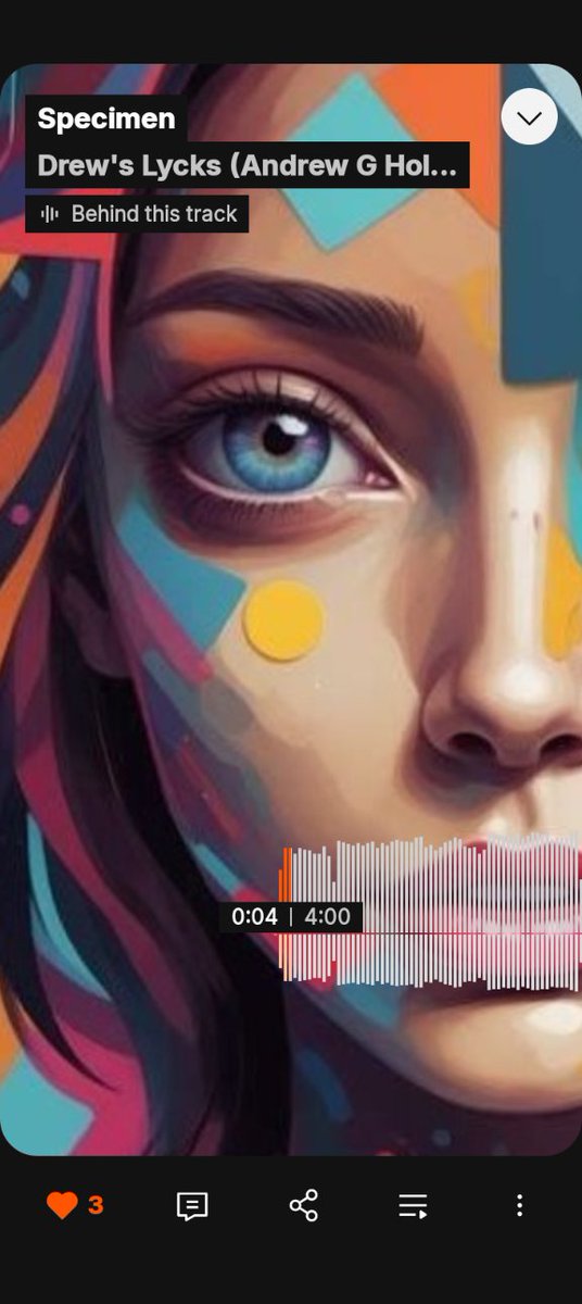 Listen to Specimen by Drew's Lycks (Andrew G Holden) on #SoundCloud
on.soundcloud.com/F2qPJc9RNxMRa8…