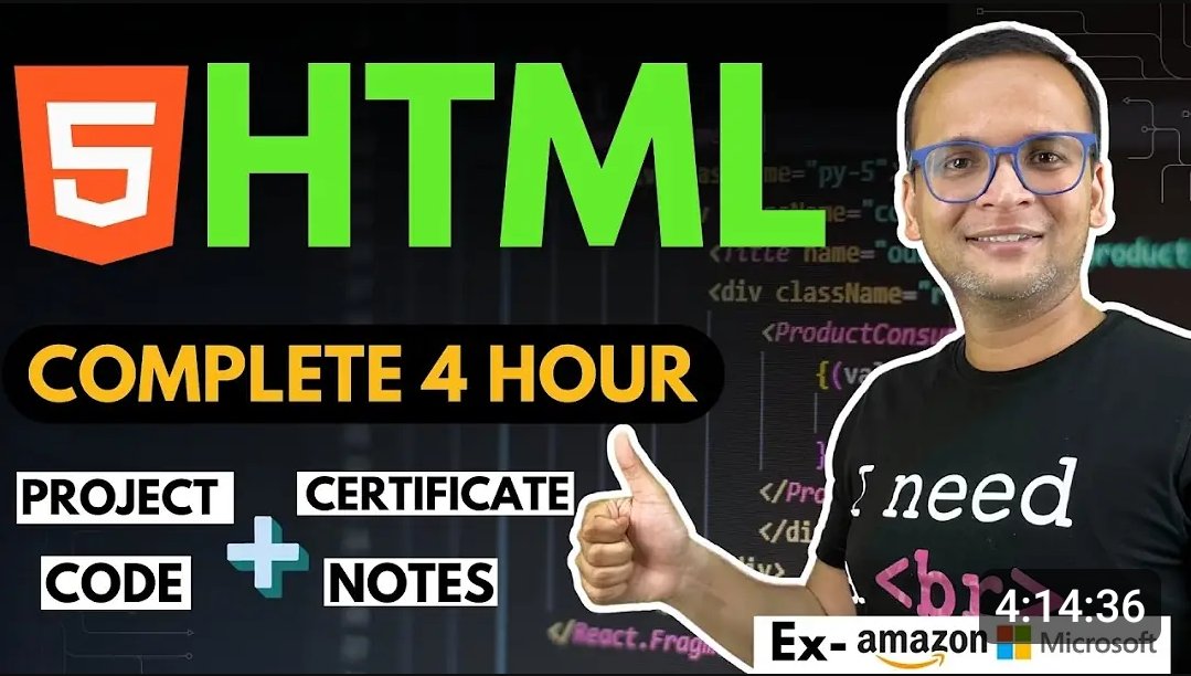 911saurabh's tweet image. "Excited to kickstart my frontend journey! 🚀 Starting with this amazing resource: youtu.be/rklidcZ-aLU 🎨💻 #FrontendDevelopment #WebDev #LearningJourney"
Let me know if you want any tweaks!