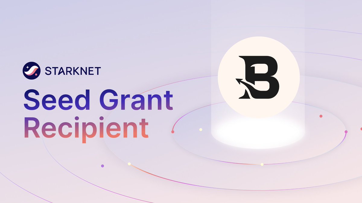 ByteBeasts (@0xbytebeasts) on Twitter photo We're grateful to <a href="/StarknetFndn/">Starknet Foundation</a> for supporting ByteBeasts 🙏, the first interconnected on-chain games franchise.
This seed grant renewal will support the studio’s development and growth as we prepare to launch ByteBeasts Tamagotchi on mainnet, following an initial testing phase We're grateful to <a href="/StarknetFndn/">Starknet Foundation</a> for supporting ByteBeasts 🙏, the first interconnected on-chain games franchise.
This seed grant renewal will support the studio’s development and growth as we prepare to launch ByteBeasts Tamagotchi on mainnet, following an initial testing phase