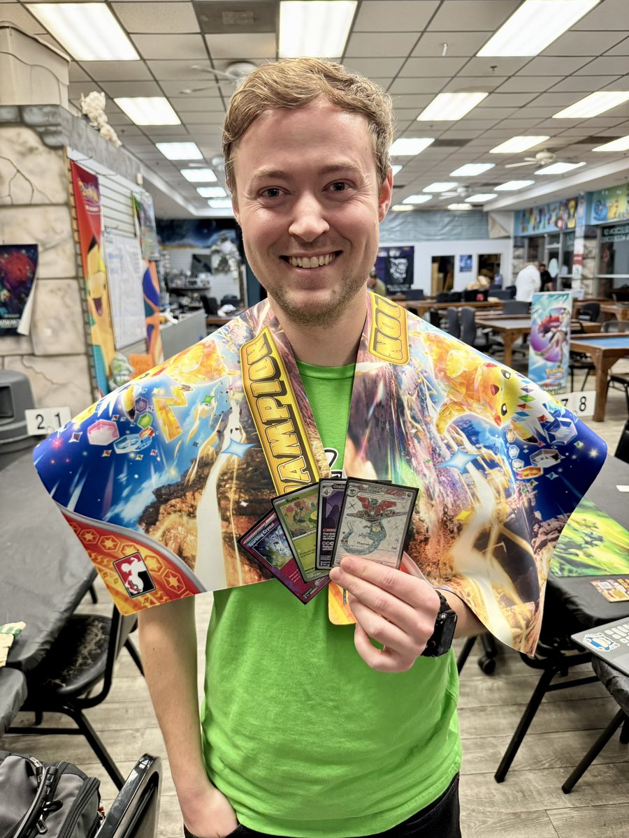 Nico_TCG's tweet photo. Back to back 🥇
Got to rep @CCDay1Squad at my original LGS from when I started 13 years ago. What a fun weekend 😄 https://t.co/YyPG8V2Y8Z