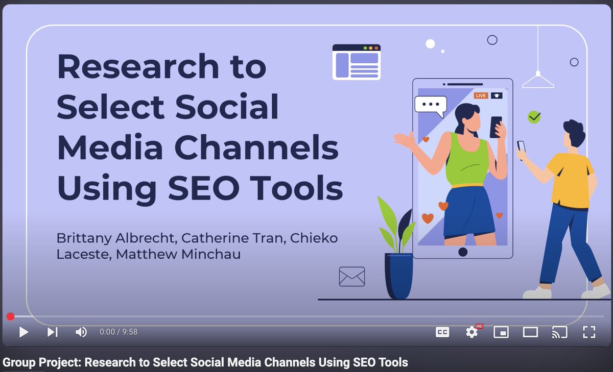 quietcreative_'s tweet photo. Created this SEO tools tutorial with classmates for a marketing assignment. Strategy, collaboration, and skills in action.
#Ability #SEOTools #GroupWork #MarketingStudent

https://t.co/Z1nas03wQz https://t.co/lAqnceeMT4