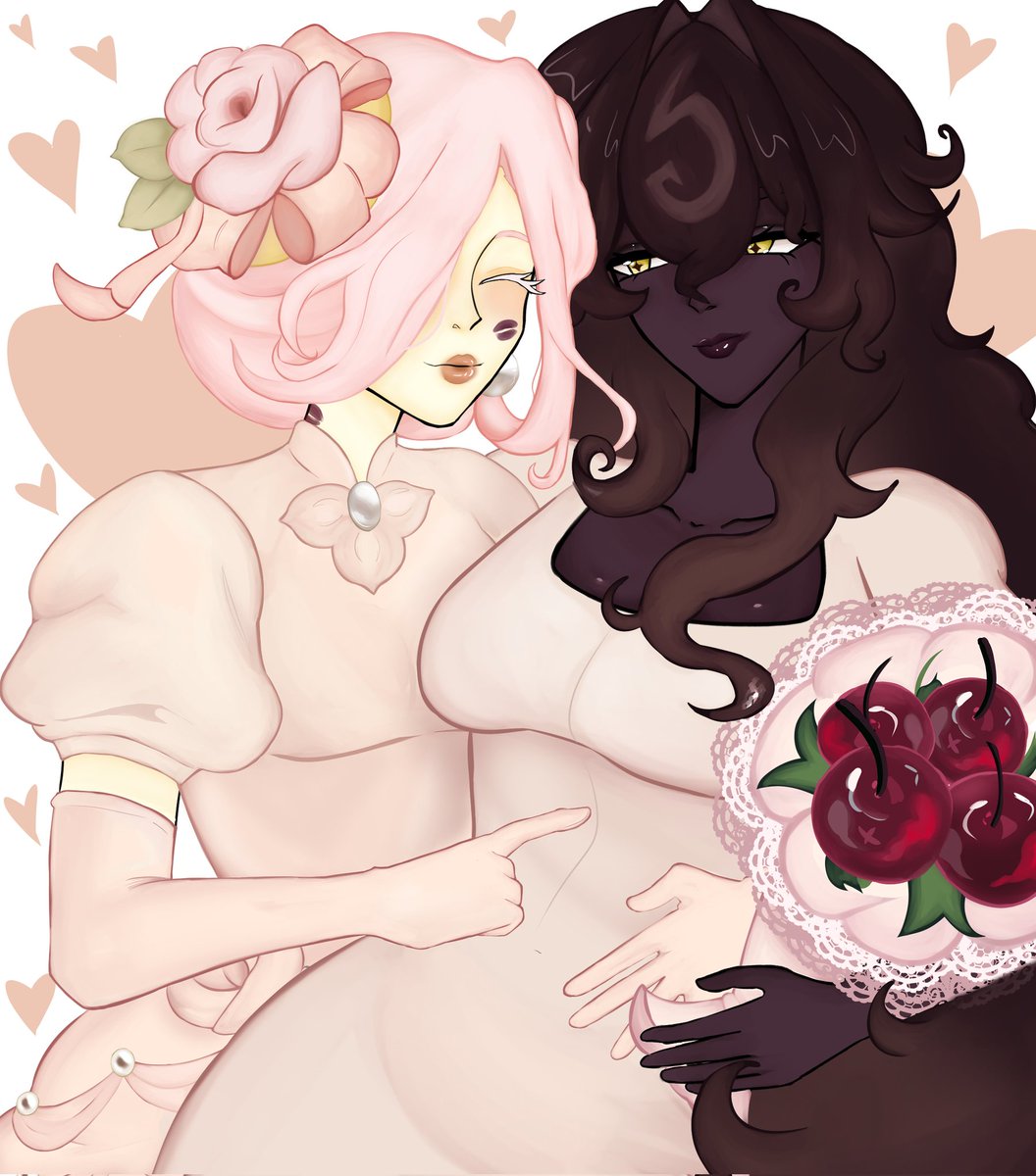 Harumin92's tweet photo. My lovely girls 🌹🌹
#cookierunkingdom #weddingforest #forestwedding #blackforestcookie #weddingcakecookie #crk https://t.co/JL7bCySOgb