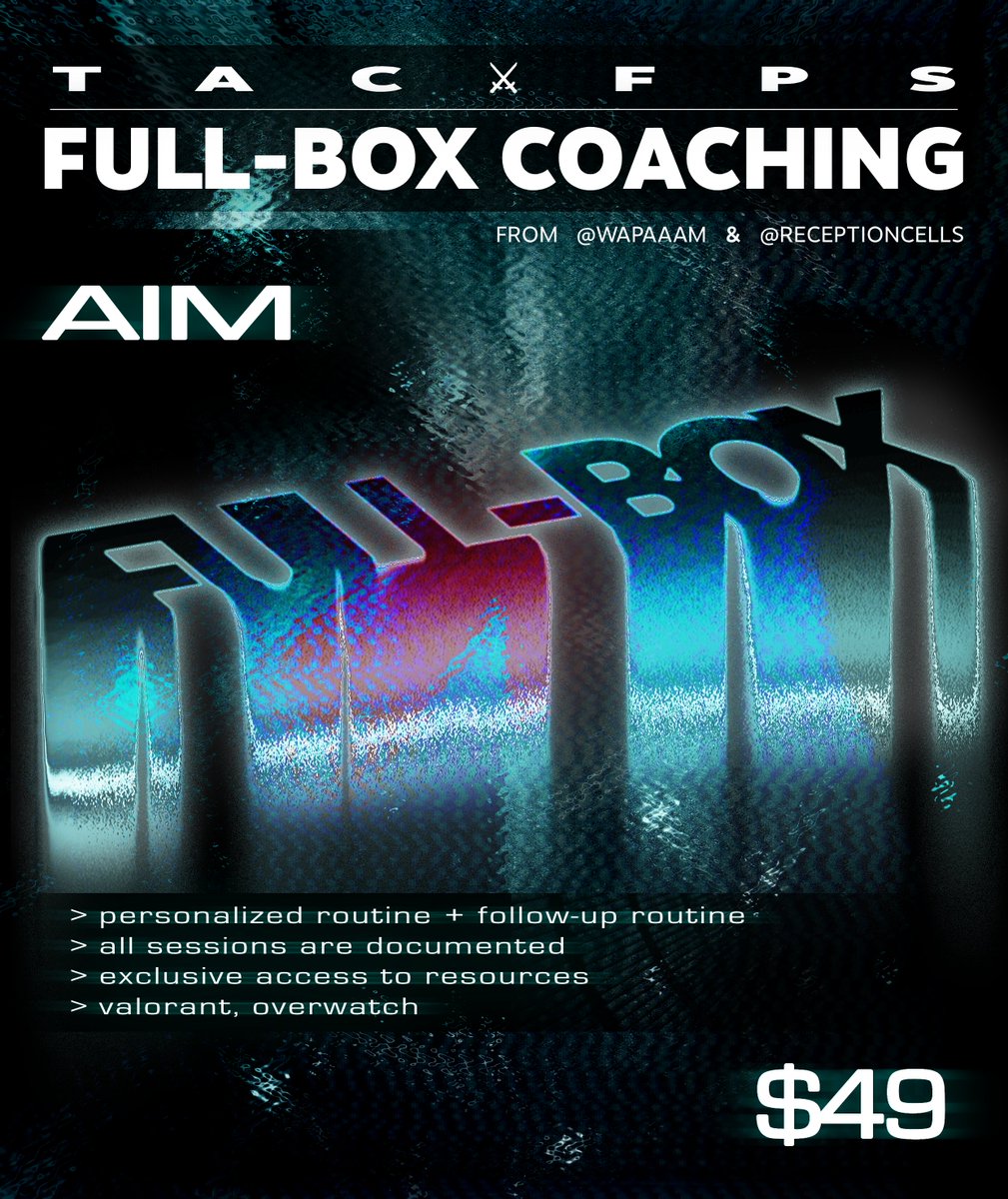 ✦ wapaam (@wapaaam) on Twitter photo Full Box Aimcoaching ft.<a href="/receptioncells/">Reception+</a> / wapaam
link below for more info:
discord.gg/sKZNNYBGa2 Full Box Aimcoaching ft.<a href="/receptioncells/">Reception+</a> / wapaam
link below for more info:
discord.gg/sKZNNYBGa2