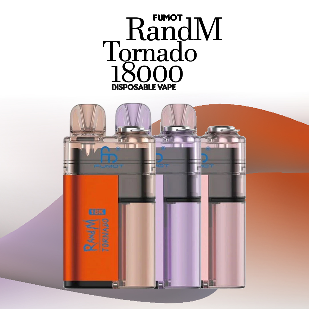 The Fumot RandM Tornado 18000 Disposable is a reliable, user-friendly vape device with a long-lasting battery and smooth airflow, perfect for vapers of all ages.

tinyurl.com/56wwxejp

#fumot #randm #tornado18000 #podkit #flavour