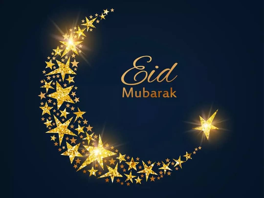 Happy Eid Mubarak! 

Wishing you peace, prosperity, and endless joy.