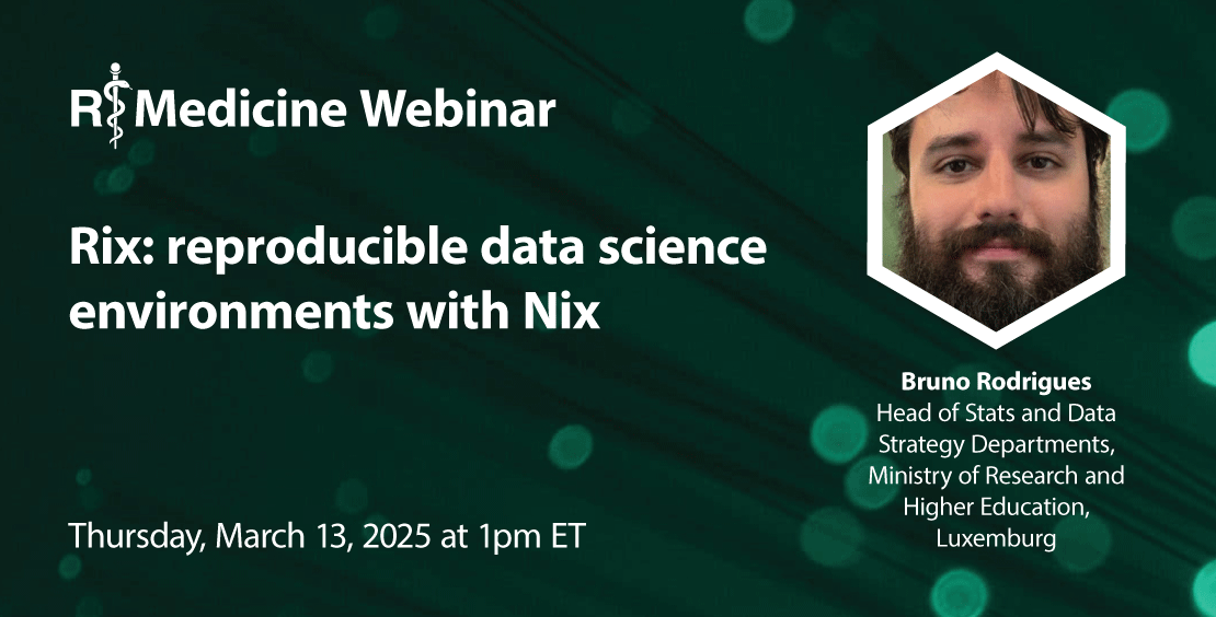 Full video now available!

Rix: reproducible data science environments with Nix

Speaker: Bruno Rodrigues, Head of Stats and Data Strategy Departments, Ministry of Research and Higher Education, Luxembourg

r-consortium.org/webinars/rix-r…

#rstats #OpenSource