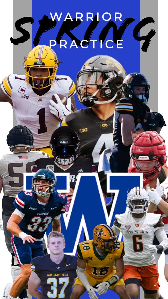 Good luck to all the Warriors competing this spring