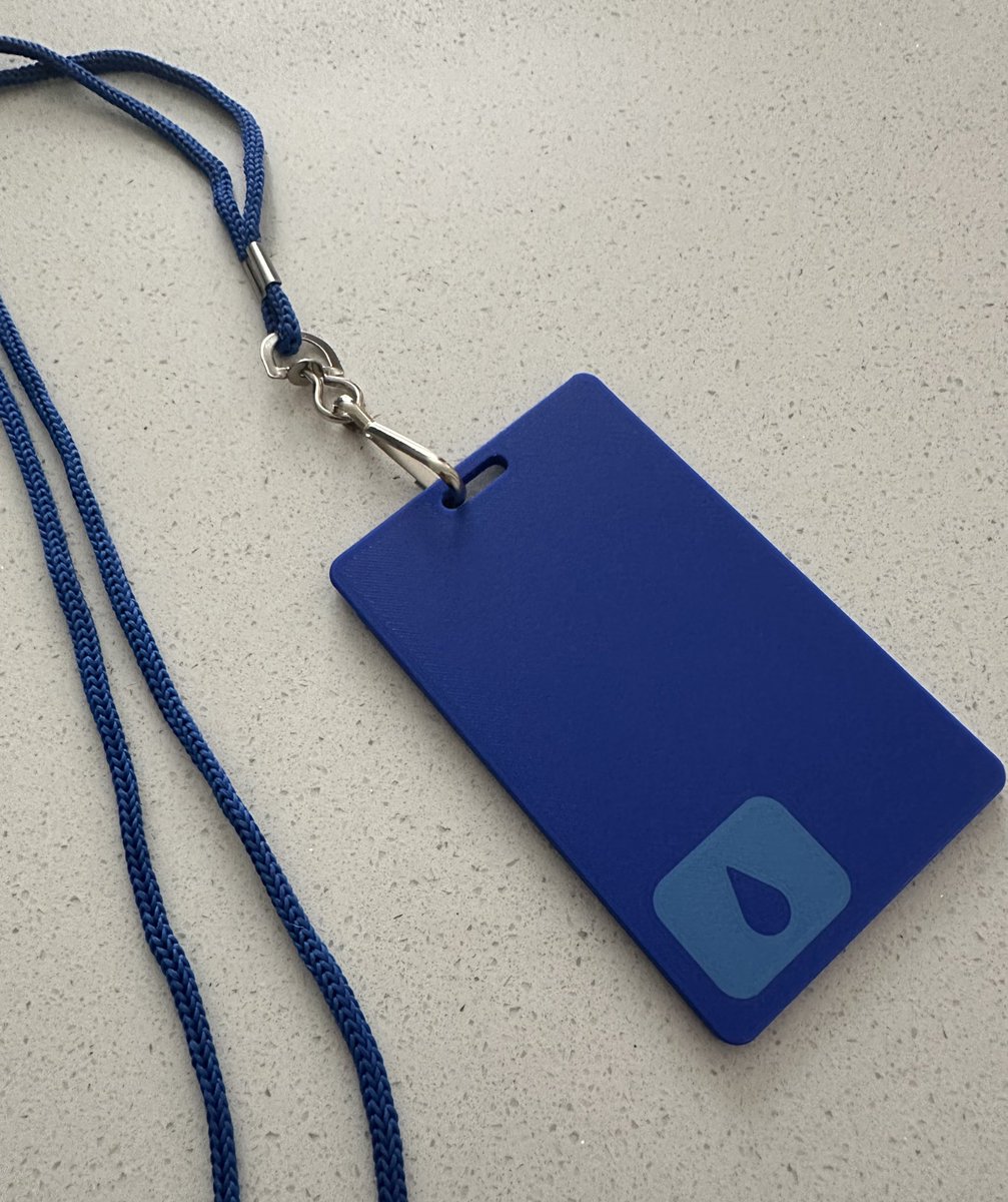 got my keycard, so excited to start my new job tomorrow!