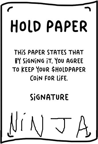 prenva's tweet photo. Bought and signed the #HoldPaper https://t.co/ddrBvttRJ1