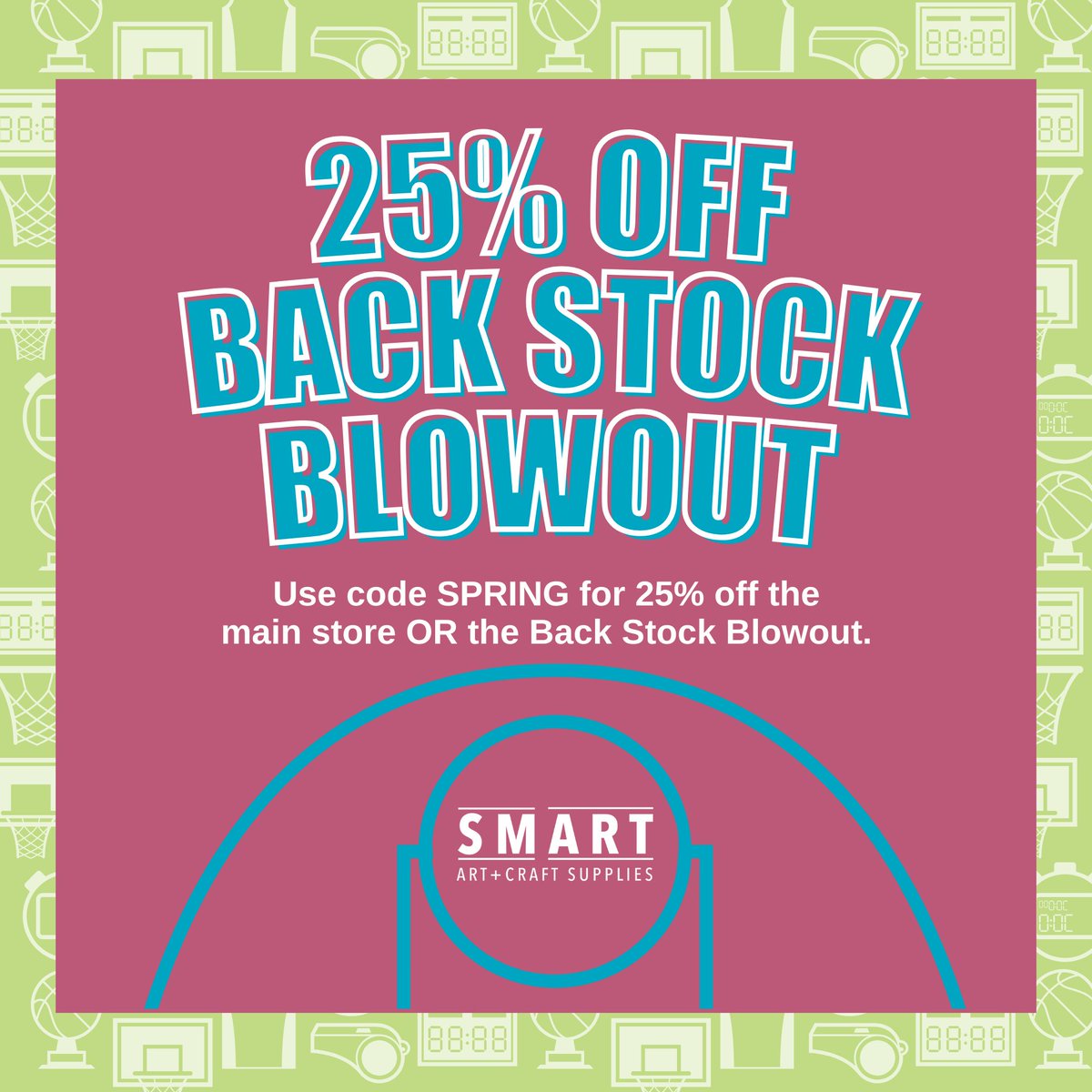 BREAKING NEWS! Use code SPRING for 25% off the main store OR the BACK STOCK BLOWOUT! Shop through our back room and take home unprocessed donations at just $1.95 per pound. The Back Stock Blowout is Monday March 31 from 10 AM - 5 PM!