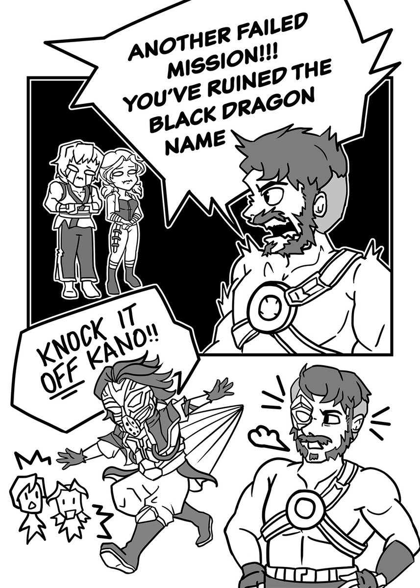 SpanglishComics's tweet photo. Black Dragon Comic WIP https://t.co/jWxKGDf7IH