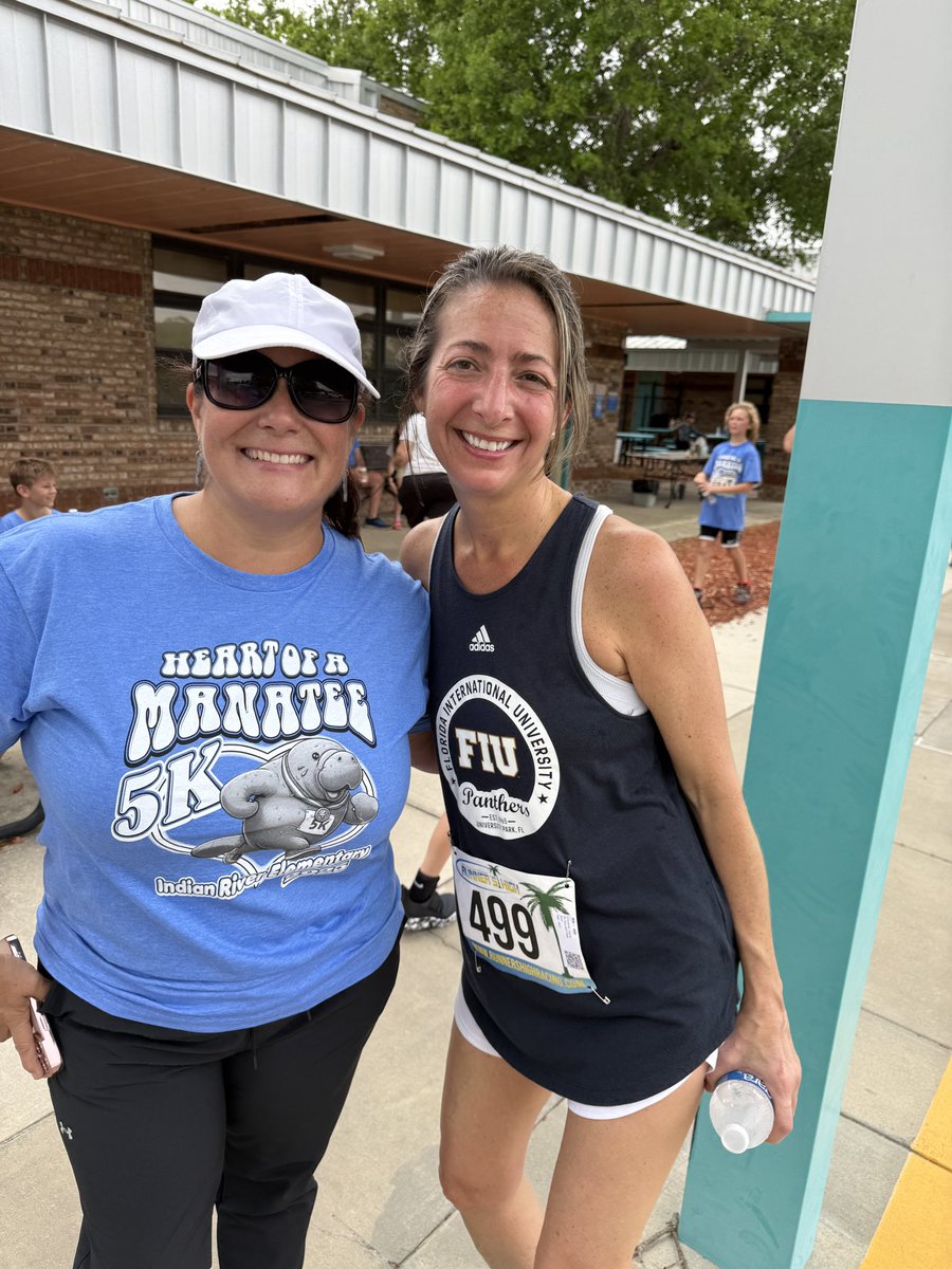 It’s always a great day to be at IRES!  Love the tradition built with the Heart of a Manatee 5K!  So proud of the community commitment to our kids!  Thanks to everyone with put in the work to make it happen!  #proudpastprincipal <a href="/JennHolmgreen/">Jenn Holmgreen</a>