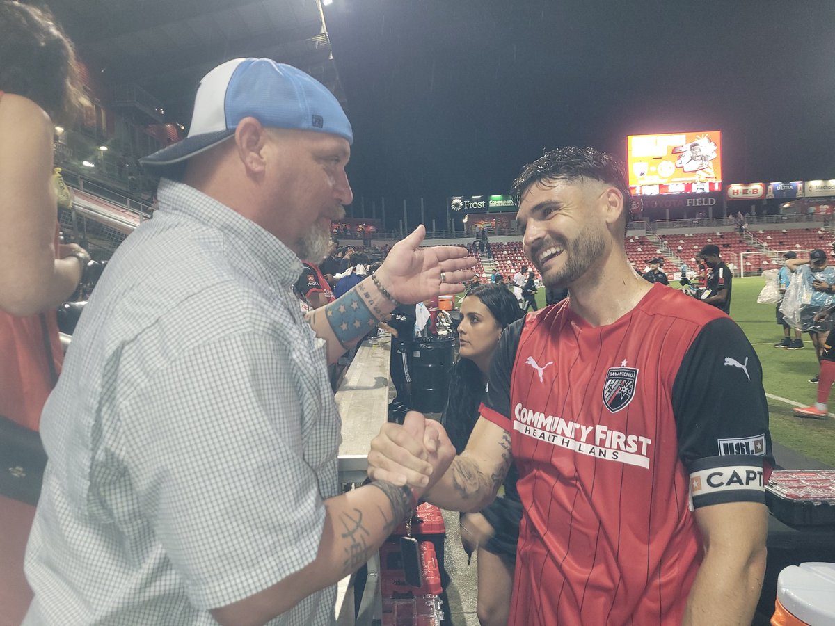 dok laplaca (@doktheyankee) on Twitter photo <a href="/SanAntonioFC/">San Antonio FC</a> <a href="/MitchellTaintor/">Mitchell Taintor</a> It's been almost a year since I've seen my hero, my captain, my friend. I get to see my club in 6 weeks in SC. Can't effin wait!! <a href="/SanAntonioFC/">San Antonio FC</a> <a href="/MitchellTaintor/">Mitchell Taintor</a> It's been almost a year since I've seen my hero, my captain, my friend. I get to see my club in 6 weeks in SC. Can't effin wait!!