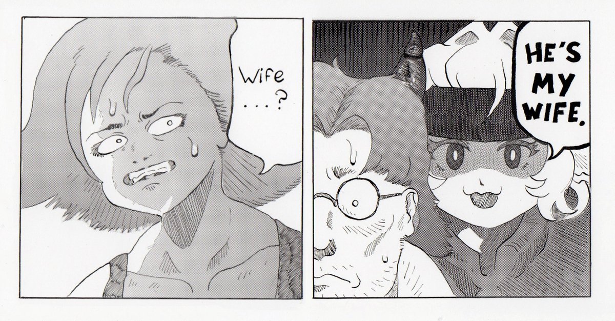 art_slam's tweet photo. #defairt
Redraw of a manga panel with Eira's funny MGS antics. https://t.co/zcwYSrl927