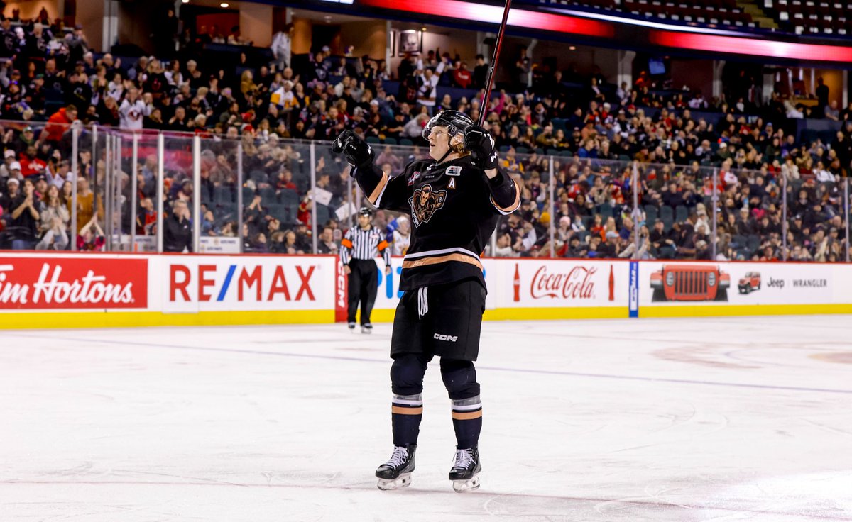 WHLHitmen's tweet photo. Are we having fun yet Hitmen fans?! 🚂 https://t.co/GONbZEbv7d