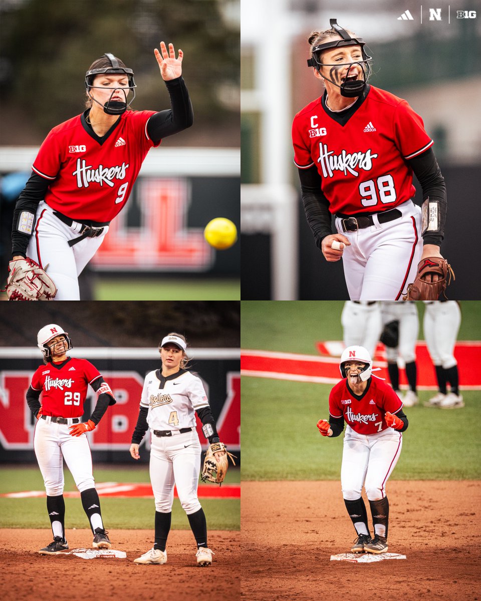 HuskerSoftball's tweet photo. Clinched 😛 https://t.co/fy55g3qCU6