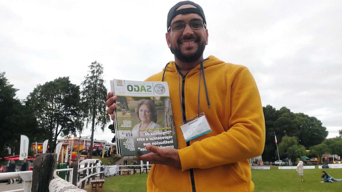jzerpa7's tweet photo. 📸✨Recientemente tuve la oportunidad de colaborar con la Revista SAGO, realizando entrevistas y fotografías en el marco de SAGOFISUR 2024, la feria silvoagropecuaria más importante del sur de Chile. https://t.co/nxWEzTSWFZ