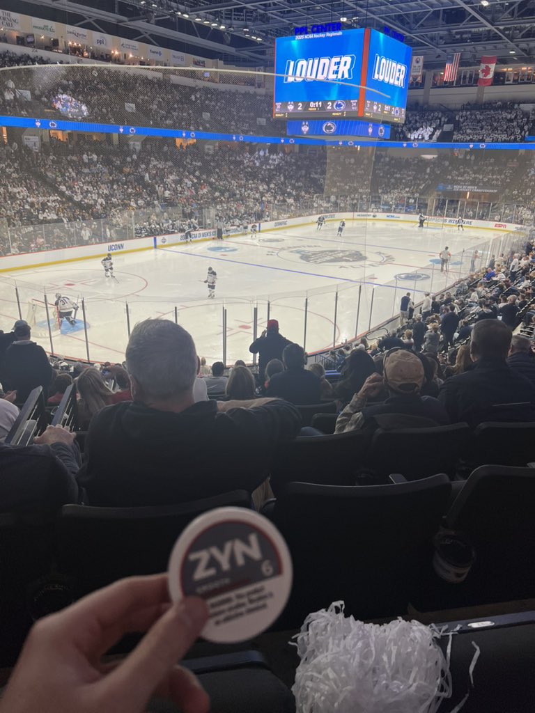 Pucks on net. State to St Louis. Frozen Four BANG 🔜.  I’d like to take this time to thank the BV, The Man Above, friends &amp; family and <a href="/BizNasty2point0/">Paul Bissonnette</a>.