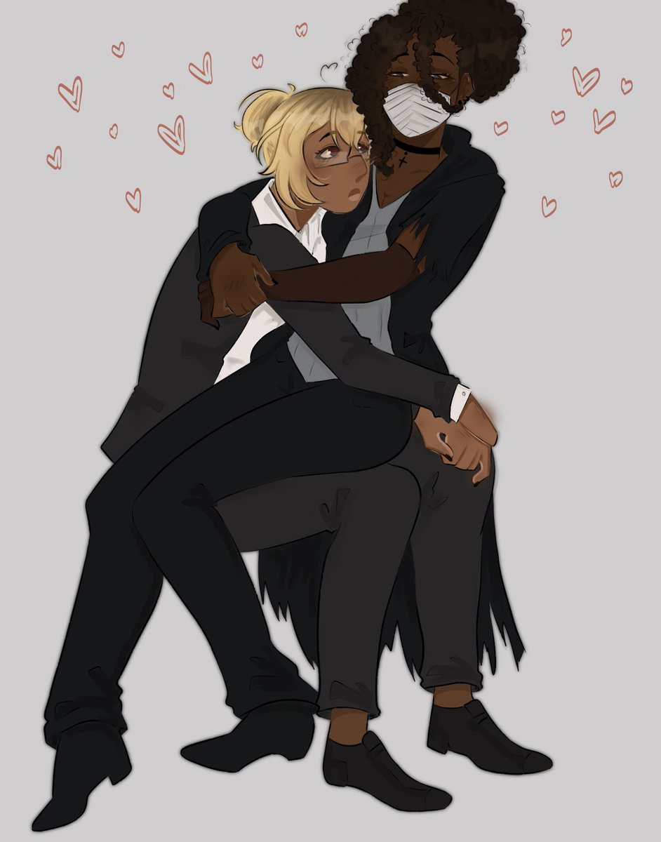 hi guys lesbians ❤️❤️❤️🩷🩷🩷

#bsd #bsdart #higugin