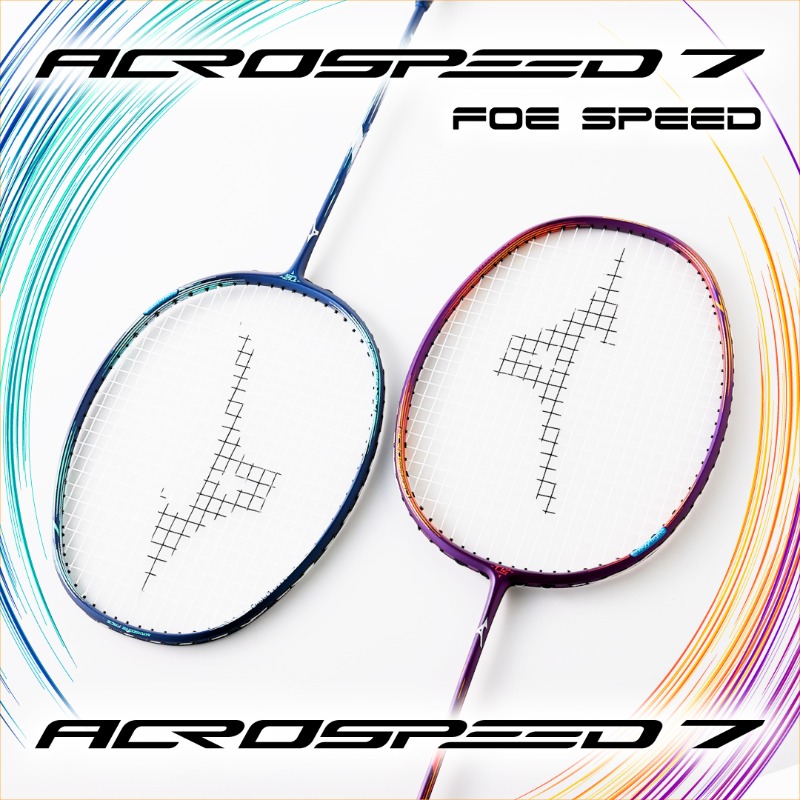 MIZUNOBADMINTON's tweet photo. #ACROSPEED シリーズ 
ACROSPEED 7 🏸✨

軽量５Uの操作性と飛び性能を追求しました
初心者から中級者まで扱いやすいモデルです🔰
発色良い🟦ネイビーと🟪パープルの2カラー展開！

商品WEB⬇️
https://t.co/dQDTzV2fkG

#ミズノバドミントン #FOLLOW_YOUR_WILL https://t.co/tYsDUk3IfX