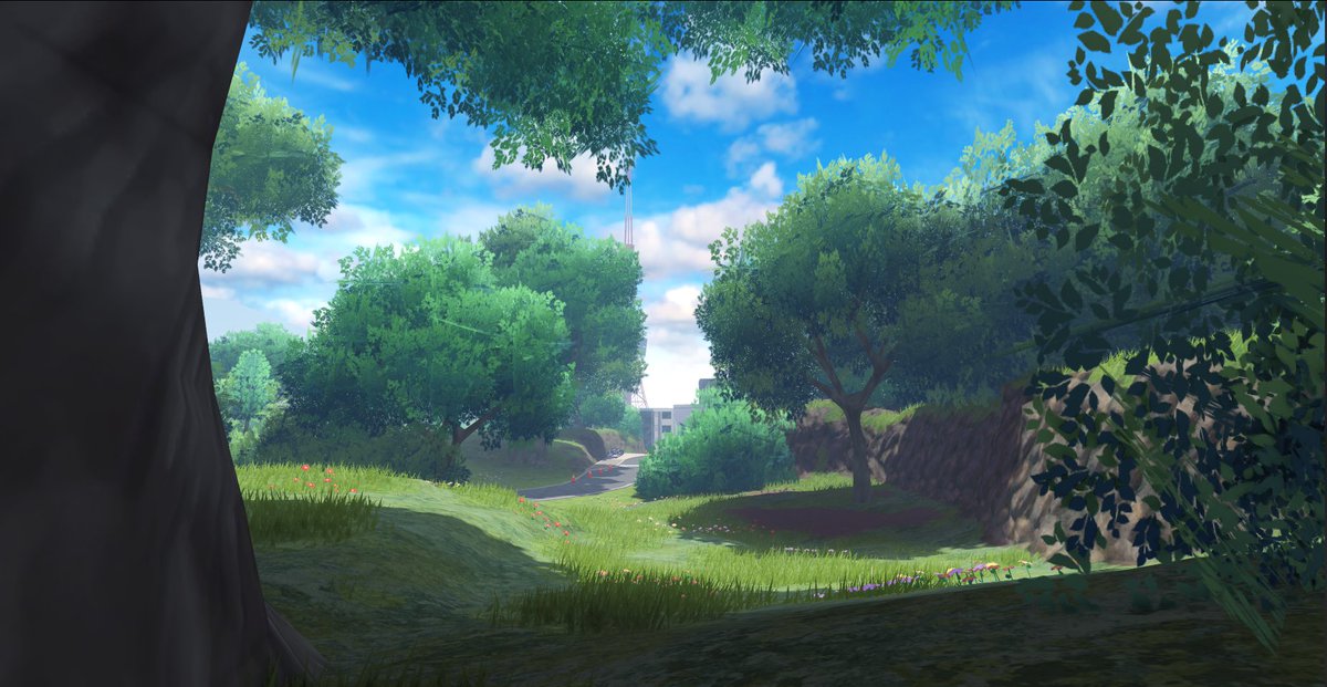 144hertz's tweet image. here&apos;s some shots of the world I made for our new game, anime life! #robloxdev #roblox #gamedev