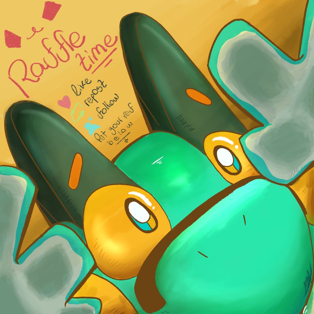 Time to make a small raffle. You have until April 6th to comment your reference! Check my art if you wanna see what I can do! Good luck🥳