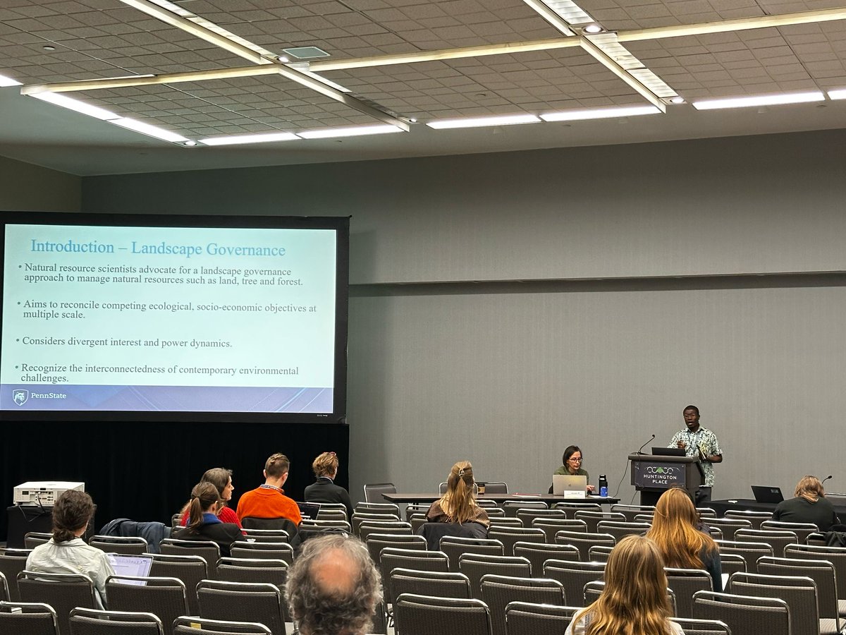 Faisal Elias (@faisalelias) on Twitter photo Amazing first <a href="/theAAG/">American Association of Geographers</a> conference in Detroit! Presented a portion of my dissertation on the governance networks of landscape restoration. Inspiring connections & learning! #Geography <a href="/PSUEMS/">College of EMS</a>
<a href="/psugeography/">Penn State Geography</a> #AAG2025 Amazing first <a href="/theAAG/">American Association of Geographers</a> conference in Detroit! Presented a portion of my dissertation on the governance networks of landscape restoration. Inspiring connections & learning! #Geography <a href="/PSUEMS/">College of EMS</a>
<a href="/psugeography/">Penn State Geography</a> #AAG2025