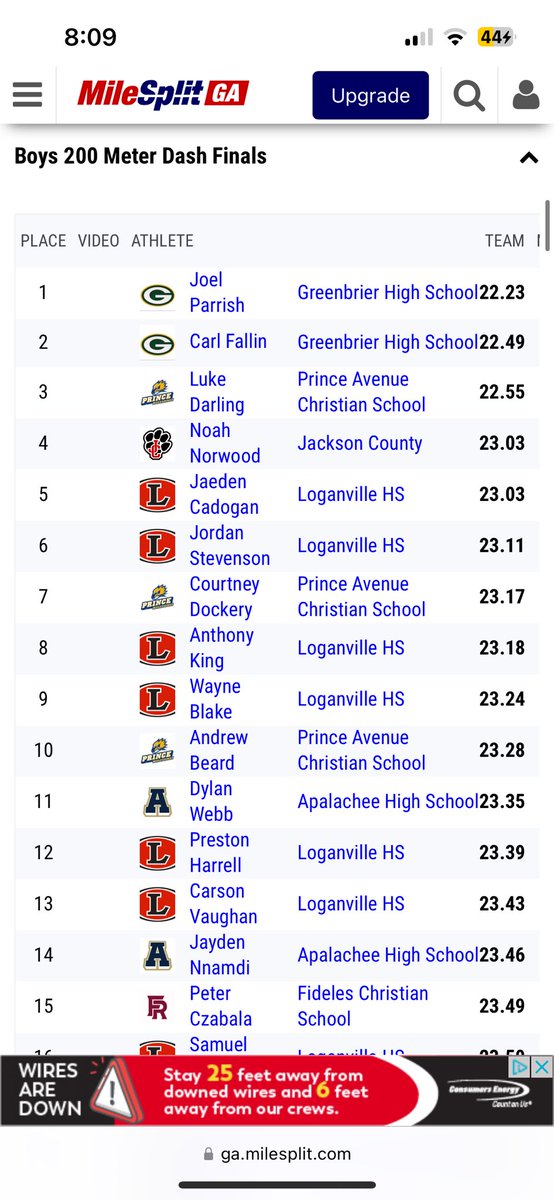 Luke Darling (@lukejdarling6) on Twitter photo Had a great showing this weekend with a new PR of 10.87 in the 100m and a consistent 22.55 in the 200m (22.47 pr) Excited to keep progressing this season. <a href="/CoachNorman81/">Jesse Norman</a> <a href="/JBurgamy800/">Jacob Burgamy</a> <a href="/McDaniel_CWM/">Cale McDaniel</a> <a href="/DHaase_UWG/">David Haase</a> <a href="/CoachDarling12/">David Darling</a> <a href="/usrysouth/">Mike Usry</a> Had a great showing this weekend with a new PR of 10.87 in the 100m and a consistent 22.55 in the 200m (22.47 pr) Excited to keep progressing this season. <a href="/CoachNorman81/">Jesse Norman</a> <a href="/JBurgamy800/">Jacob Burgamy</a> <a href="/McDaniel_CWM/">Cale McDaniel</a> <a href="/DHaase_UWG/">David Haase</a> <a href="/CoachDarling12/">David Darling</a> <a href="/usrysouth/">Mike Usry</a>