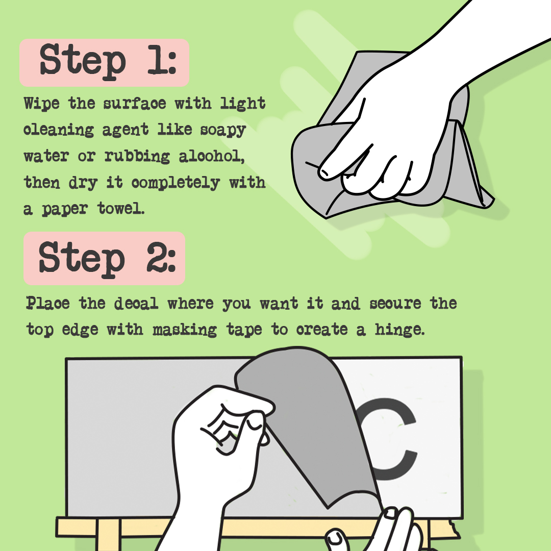 StickerDot's tweet image. Bubbles in your decals? Nope, not here! 🚫

Introducing the DRY METHOD—an easy fix for a flawless finish when installing #vinyldecals. No hassle just clean, smooth, and professional results. 

Swipe to learn how in just 4 STEPS➡️

#faq #stickerhacks #decals #diy #stickerprinting