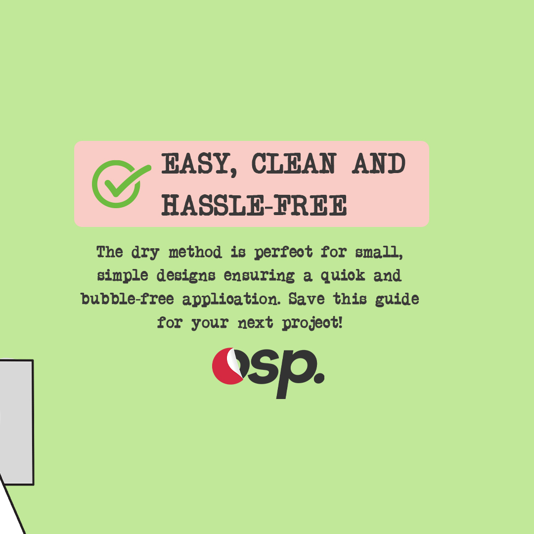 OzStickerPrint's tweet image. Bubbles belong in your soda, not under your decals! 🫧

If you want an easy, clean, and bubble-free application when installing #vinyldecals, then the dry method is a must-try!

Swipe to learn how to achieve a flawless finish in just 4 STEPS. ✅✨

#faqfridays #diy #stickerhacks