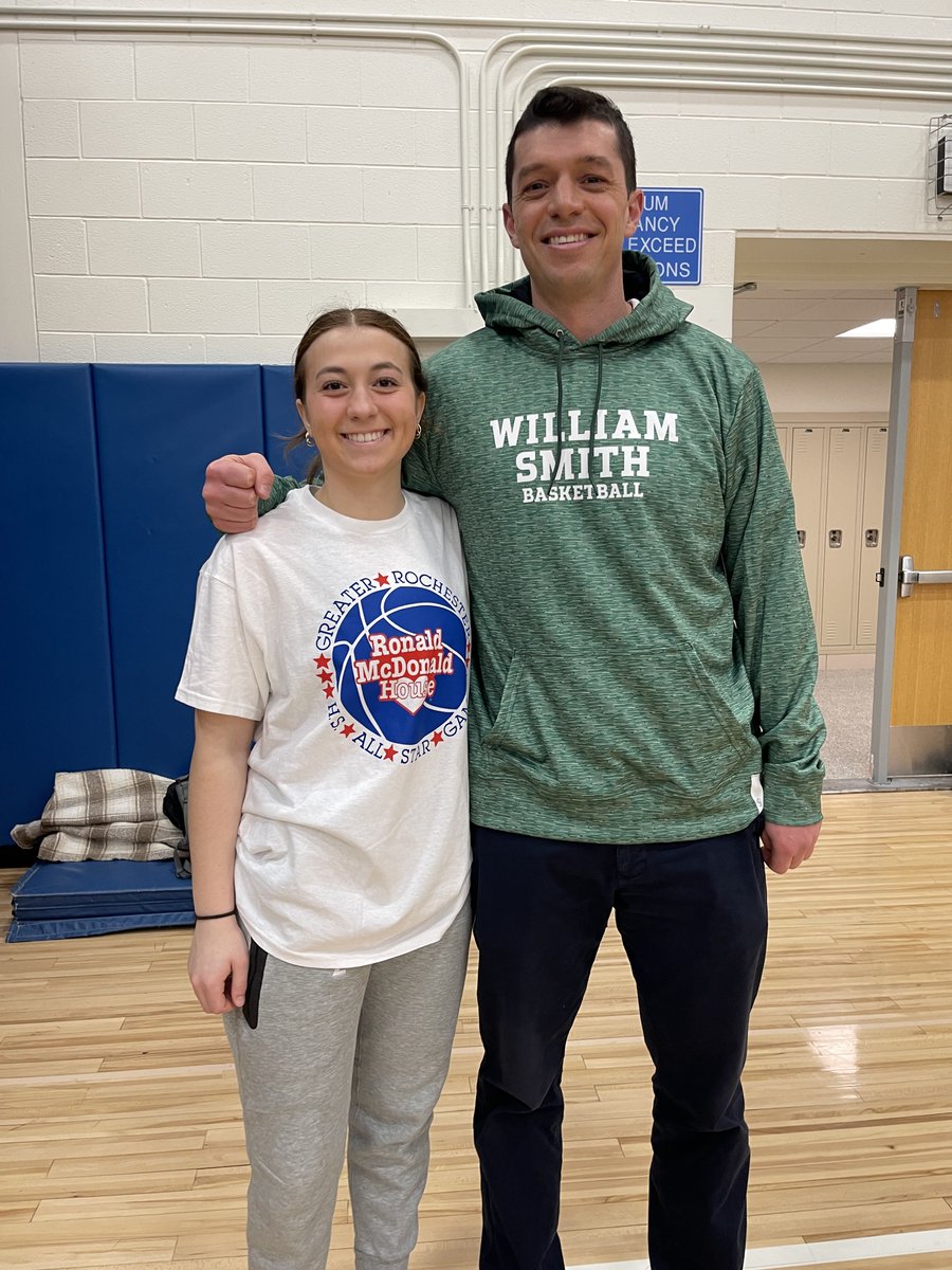 Congratulations Eily on her Gold Team winning the annual Ronald McDonald House All Star Game yesterday 102 to 97! Great game for a great cause! Canandaigua Proud ❤️🏀#2!