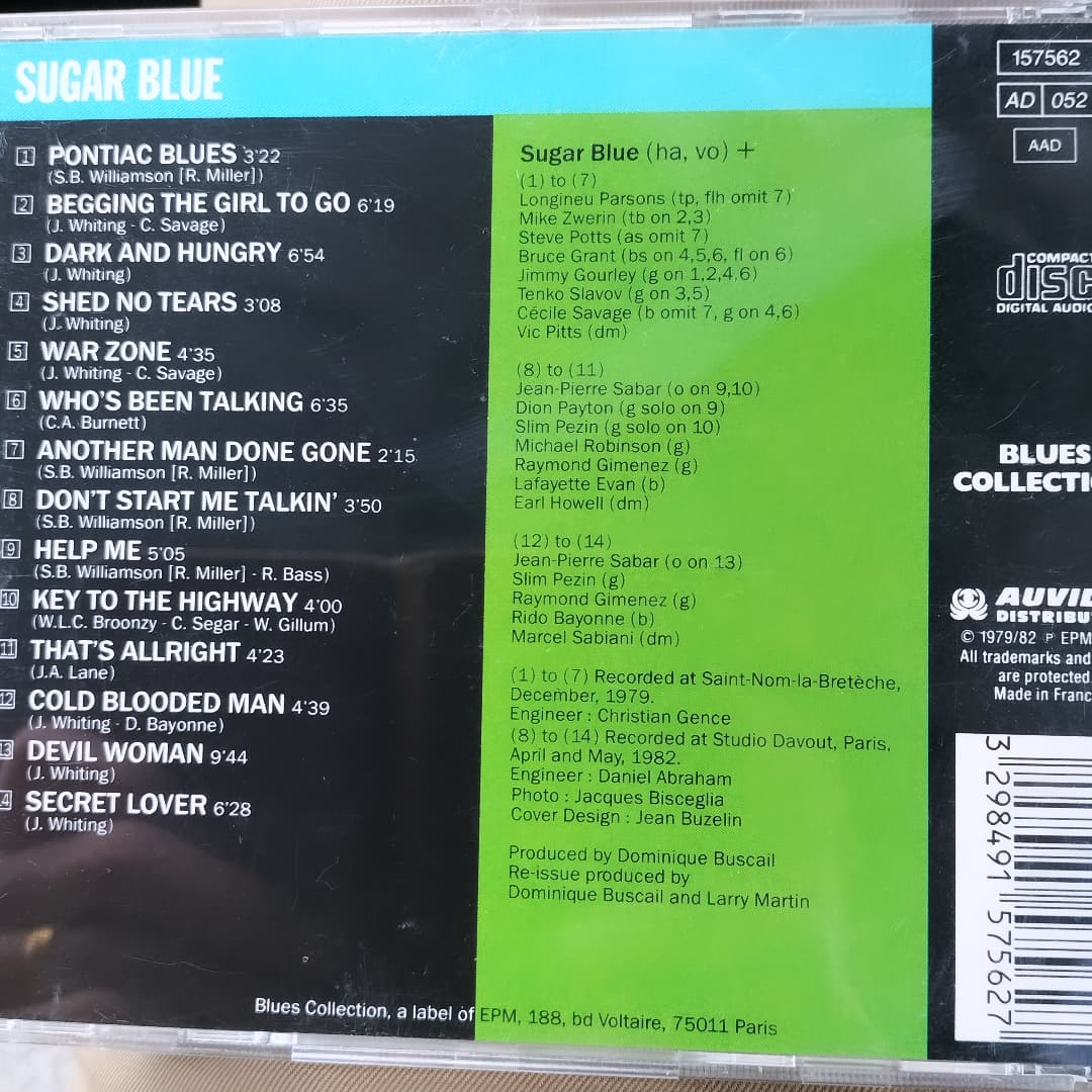 Toyskameta's tweet photo. 本日の出勤BGMは
SUGAR BLUE / FROM PARIS TOCHICAGO
でした
#出勤BGM #sugarblue #fromparistochicago https://t.co/lGLWpqtLuy