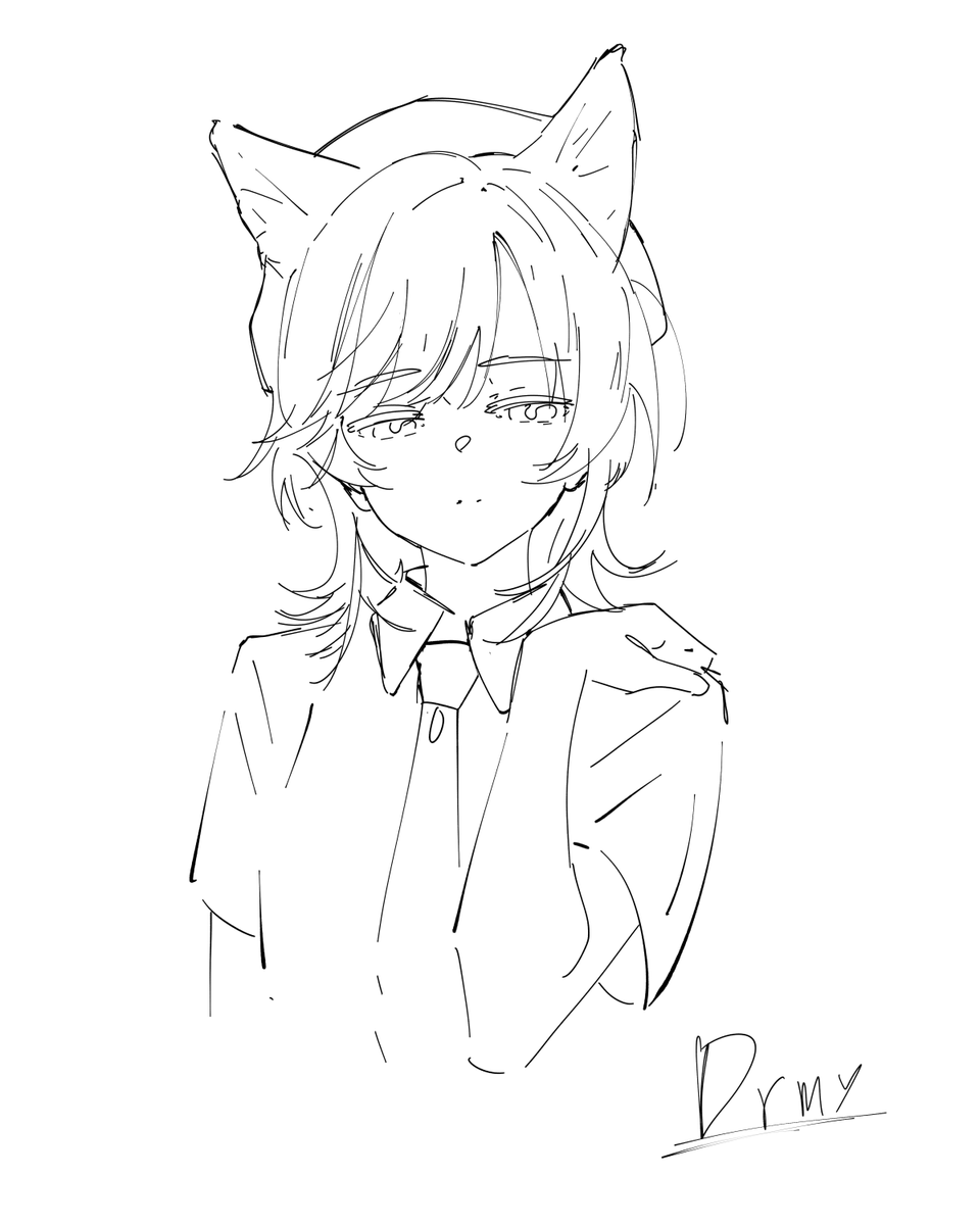 OC i guess, name is Dory.
#イラスト #rkgk 