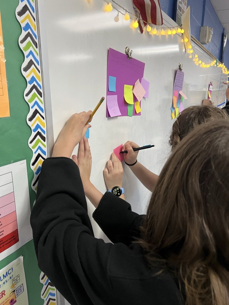 MrsSyron's tweet image. Writing about writing in 8th grade last week to analyze author&apos;s purpose #LimitlessLearning