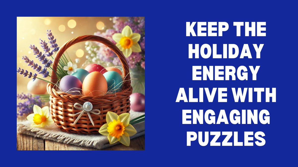 🐰✨ Keep the holiday energy alive with engaging puzzles! 🌸🥚 Enjoy Easter fun with this word search book.

📌 Get yours: geni.us/N4AFA

#EasterFun #WordSearch #EasterBunny #EasterEggHunt #PuzzleLovers

As an Amazon Associate, I earn from qualifying purchases.