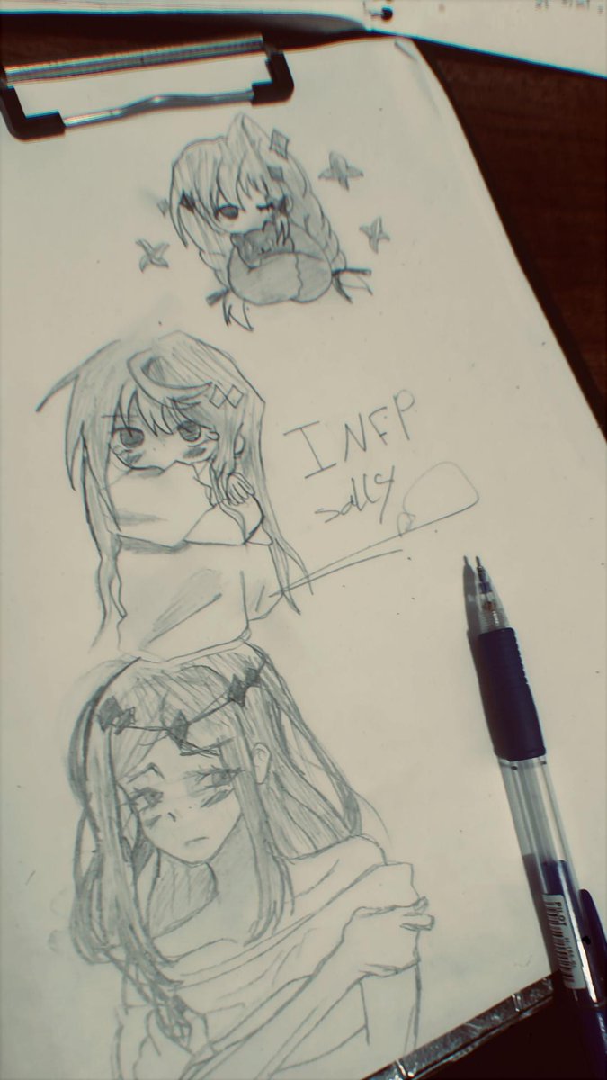 ابداع اخر الليل 
نمط INFP 💚🦋