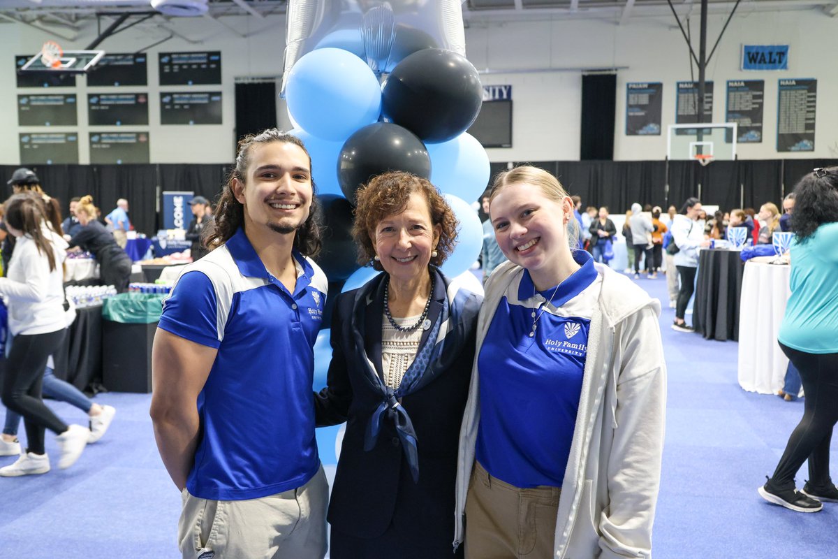 HFUPresident's tweet image. It was a pleasure to welcome our newest Tigers and their families to @HolyFamilyU at today’s Accepted Students Reception. This event is always a special opportunity to connect with future students as they take the next step in their academic journey.