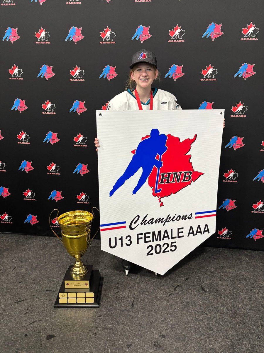 Ladies and gentlemen the Fury U13 AAA are your 2025 female provincial champions!!!!