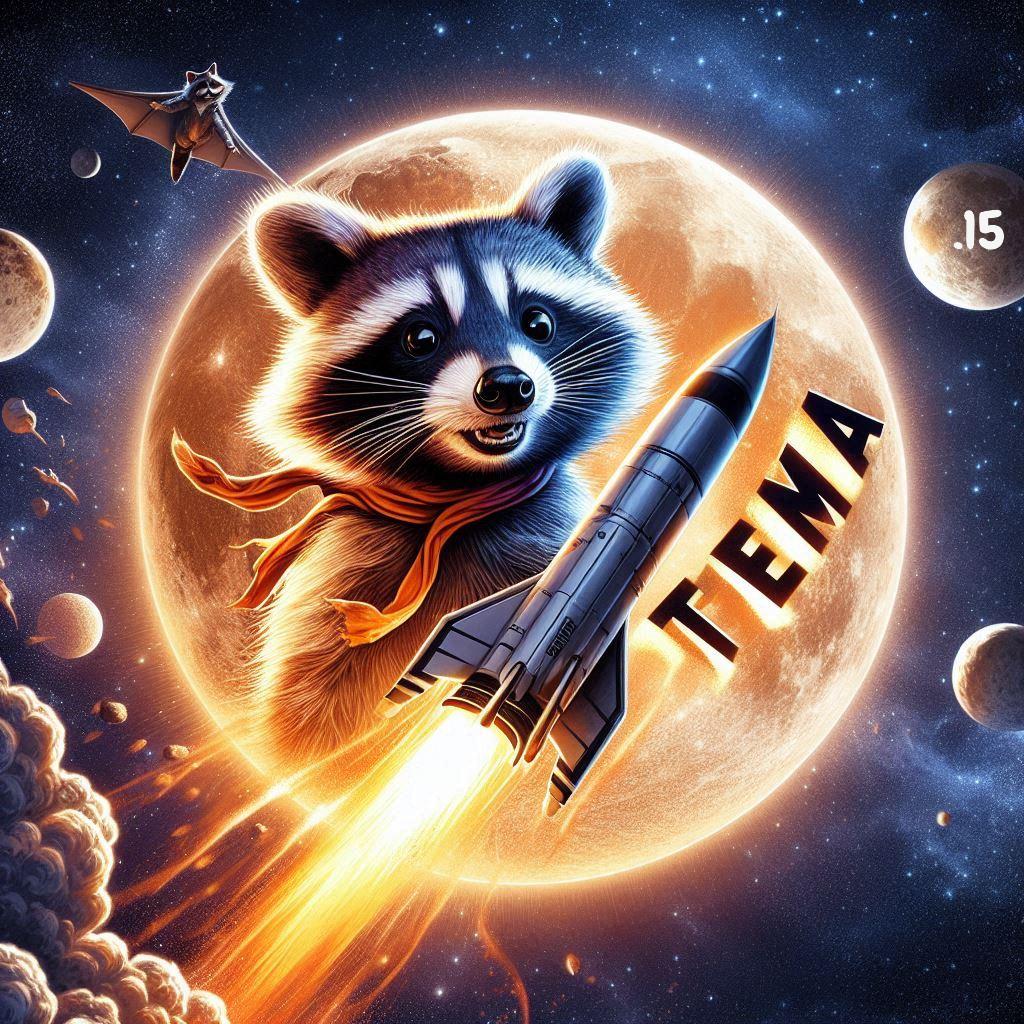 powertrade2012's tweet photo. @CnCryptoCrystal The big pump is coming 📈
$TEMA is going 100x in the bull 🐂
Follow and joing us at @Tema_Raccoon https://t.co/mXmYhS2j3G