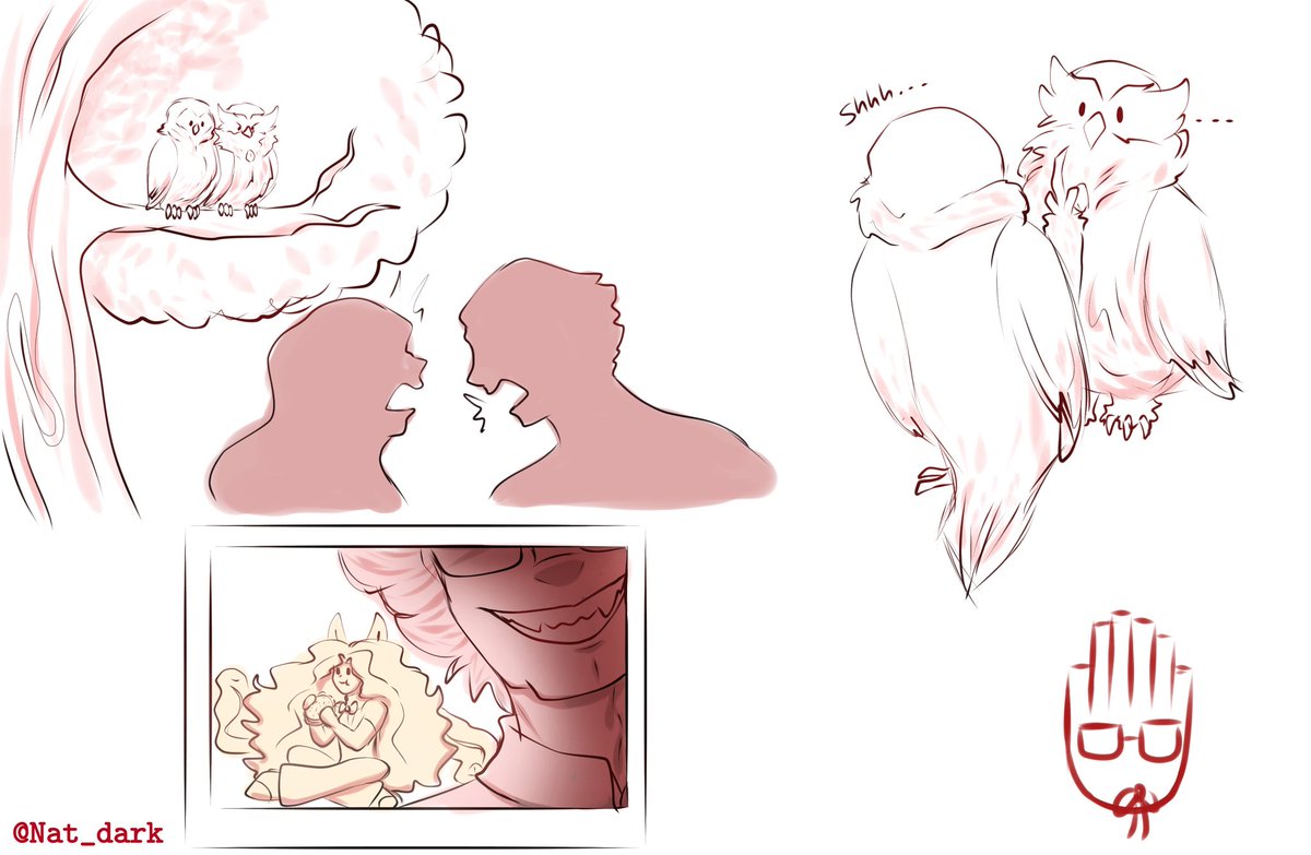 Nat_dark21's tweet photo. Doodles #GravityFalls #StanfordPines #billford #secretaryFord #Godbill #BillCipher #GravityFallsAU
If you see a bird staring at you too much, it's Billiux and S!Ford who are gossiping.... https://t.co/5QAJFtGfNr