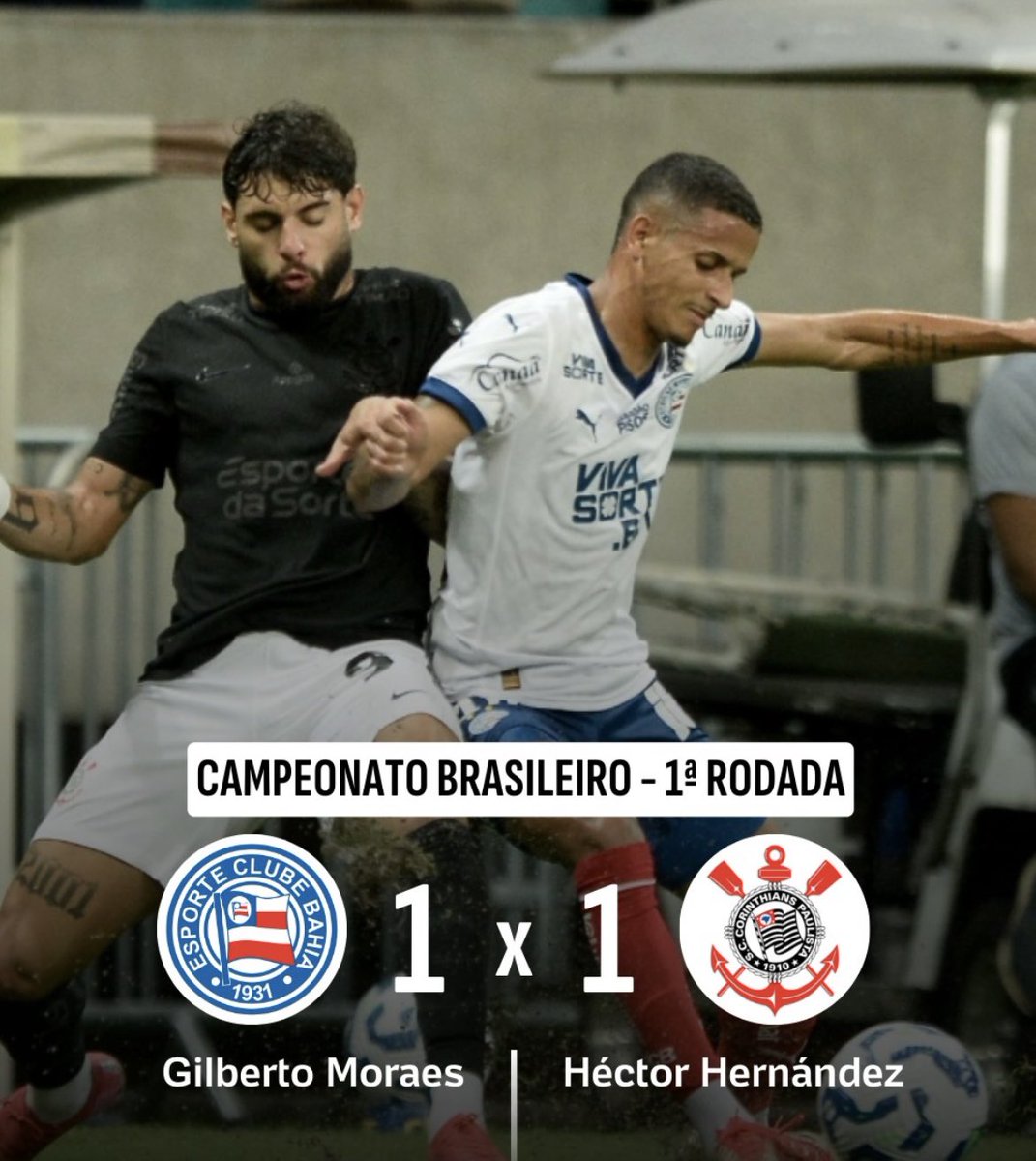 Cascaooo's tweet photo. EMPATE COM GOSTINHO DE VITÓRIA… 
#VaiCorinthians https://t.co/NOvS9FgHon