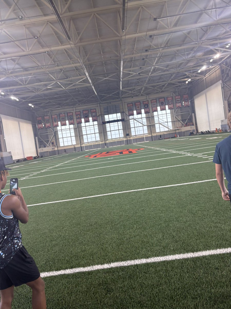 Thank you <a href="/CoachGundy/">Mike Gundy</a> and <a href="/CowboyFB/">OSU Cowboy Football</a> for a great time and experience.