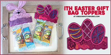 Oregonpatchwork's tweet image. GET 65% OFF! 🐰 Add a handmade touch to Easter with ITH Easter Gift Bag Toppers! Perfect for treat bags &amp;amp; gifts. ✨ 🛍️ oregonpatchworks.com/embroidery/ite… #ITHEmbroidery #EasterCrafts #OregonPatchWorks