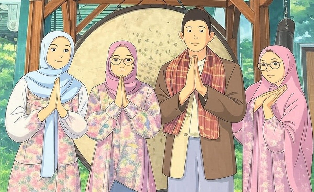 Taqabbalallohu Minna wa Minkum shiyaamanaa washiyaamakum taqabbal ya Kariim

Selamat Hari Raya Idul Fitri 1446 H
Minal 'aidin wal faizin 
Mohon maaf lahir dan batin
 
Semoga dihari kemenangan Allah limpahkan kebahagiaan dan kesejahteraan untuk Bapak dan Ibu sekeluarga. Amiiin