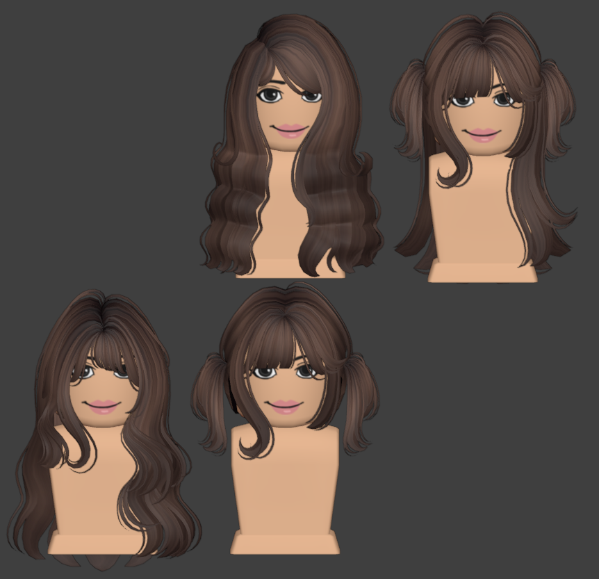 vueaes's tweet image. new hairs!! &amp;lt;3 
roblox.com/communities/32…

#RobloxUGC #Roblox #RobloxArt #RobloxDev
